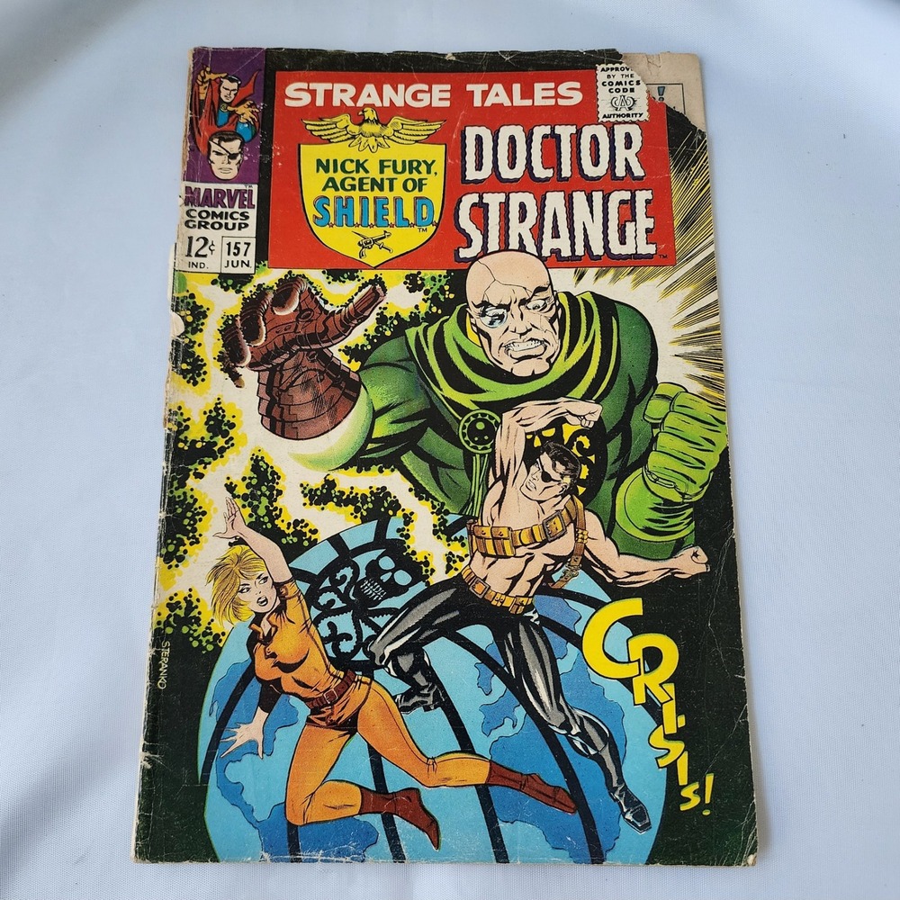 Strange Tales Issue #157 1967 Marvel Comic Doctor Strange Nick Fury Agent SHIELD